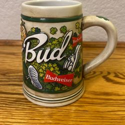 Budweiser Vintage Collectible Erin Go Bud Mug