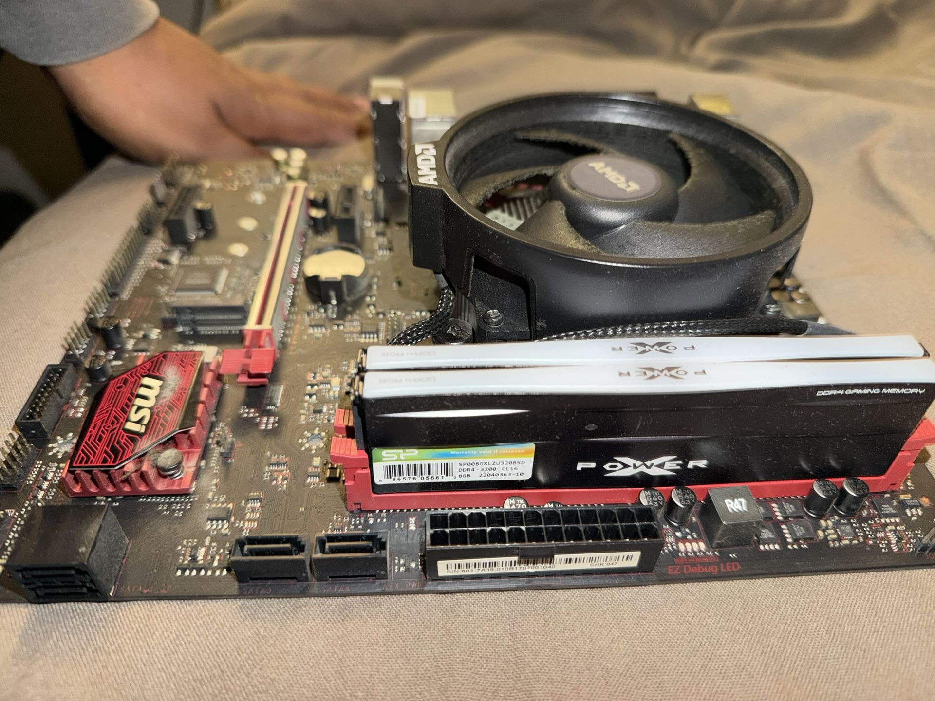 CPU + MOBO + RAM + PSU Combo