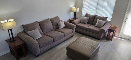 Beautiful Sofa and Loveseat
