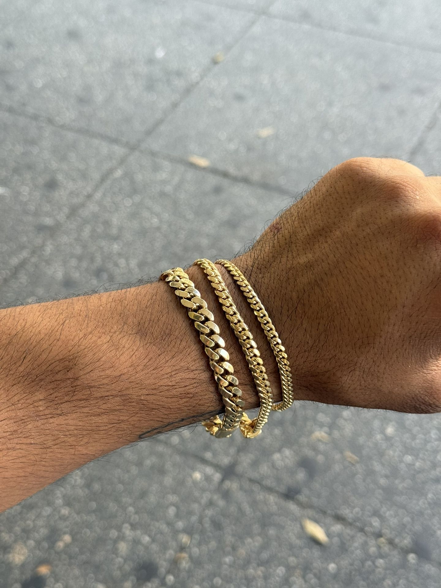 14k Gold Cuban Bracelet