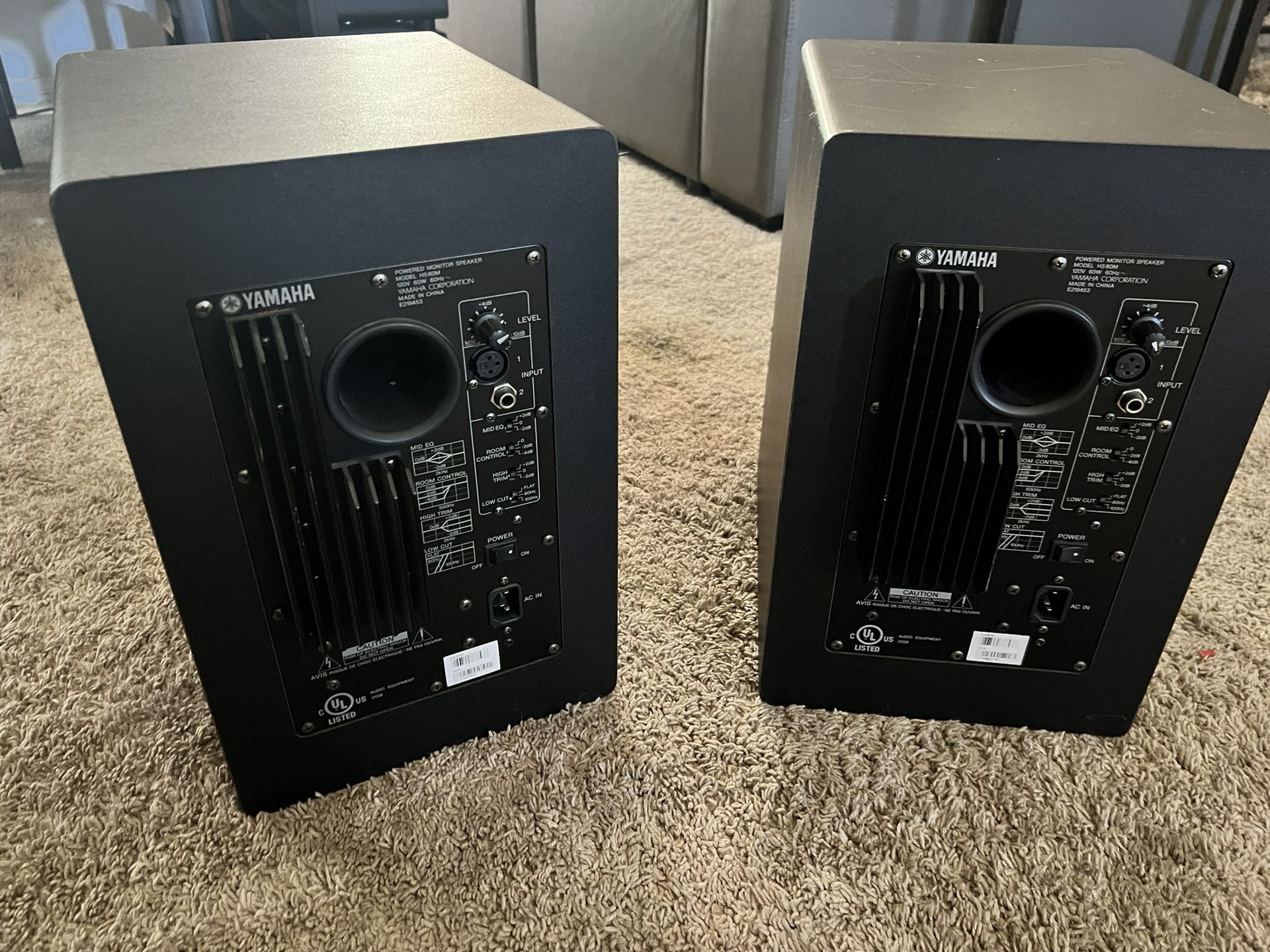 Yamaha HS8 Studio Monitors