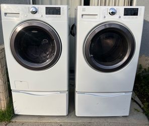 Washer and dryer