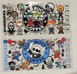 Halloween UV DTF Wraps 