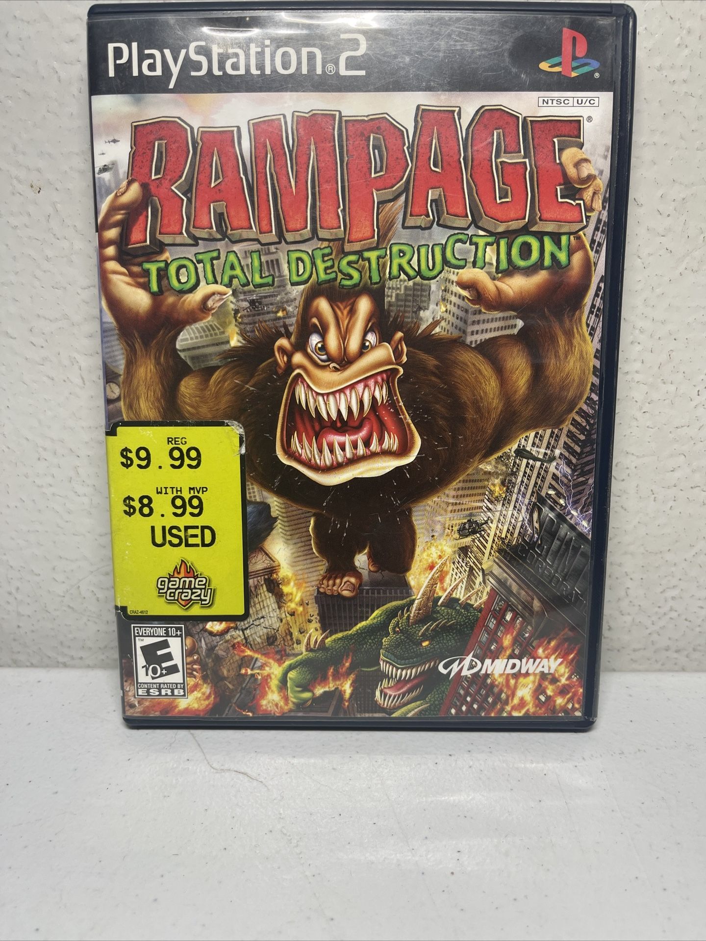  Rampage Total Destruction - PlayStation 2 : Video Games