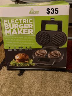 Electric Burger Maker