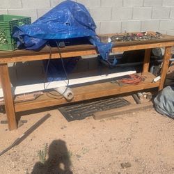 Work Table Heavy Duty I Got 2 Im Selling. They Are Awesome 