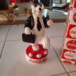 Coca Cola Polar Bear Figurine Collectable 