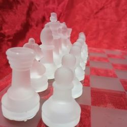 Crystal Chess/Checker Board