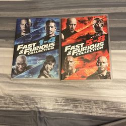 Fast & Furious Collection (1-4) ( 5-8)