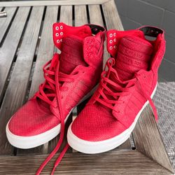 Supra High Top Skate Shoes 10.5