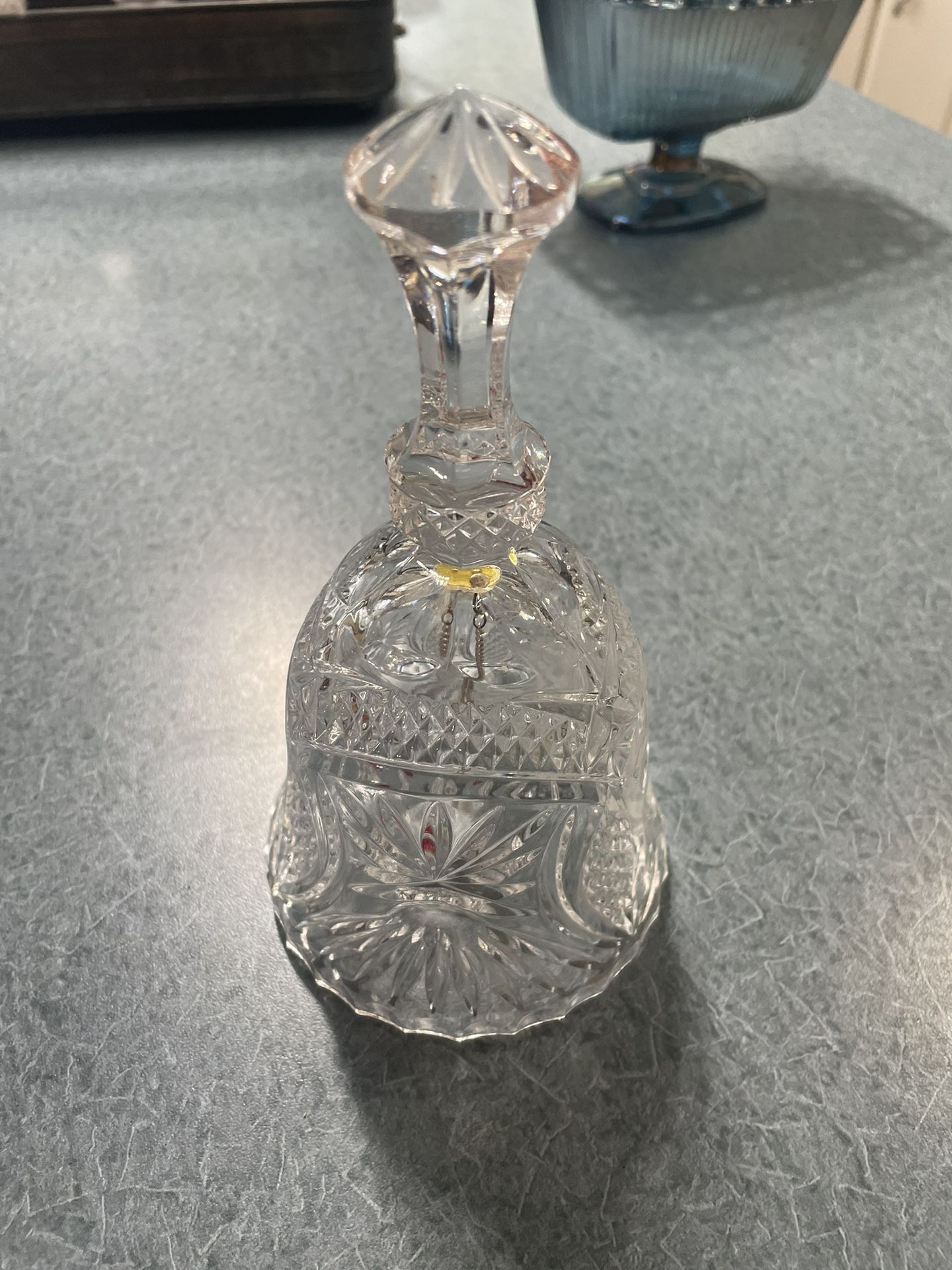  Hand Bell - Clear Crystal Glass