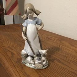 Lladro "Playful Kittens Collectible Figurine #05232 Retired Glazed Finish