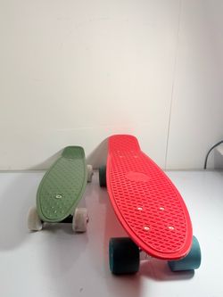 Penny-Style Mini Cruiser Skateboards – Set of 2