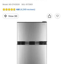 Insignia Mini Refrigerator 