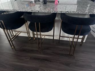 Tool bar chair 3 sets