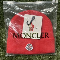 Moncler Red Beanie 🔴🔥