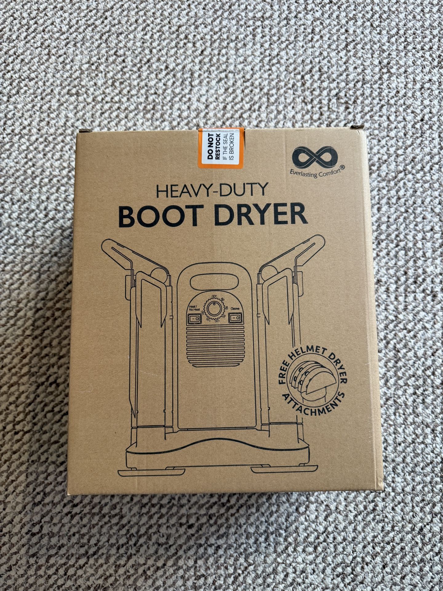 Everlasting Comfort Heavy-Duty Boot Dryer – New in Box