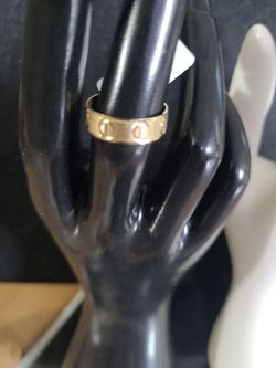 18K Gold Love Gold Ring