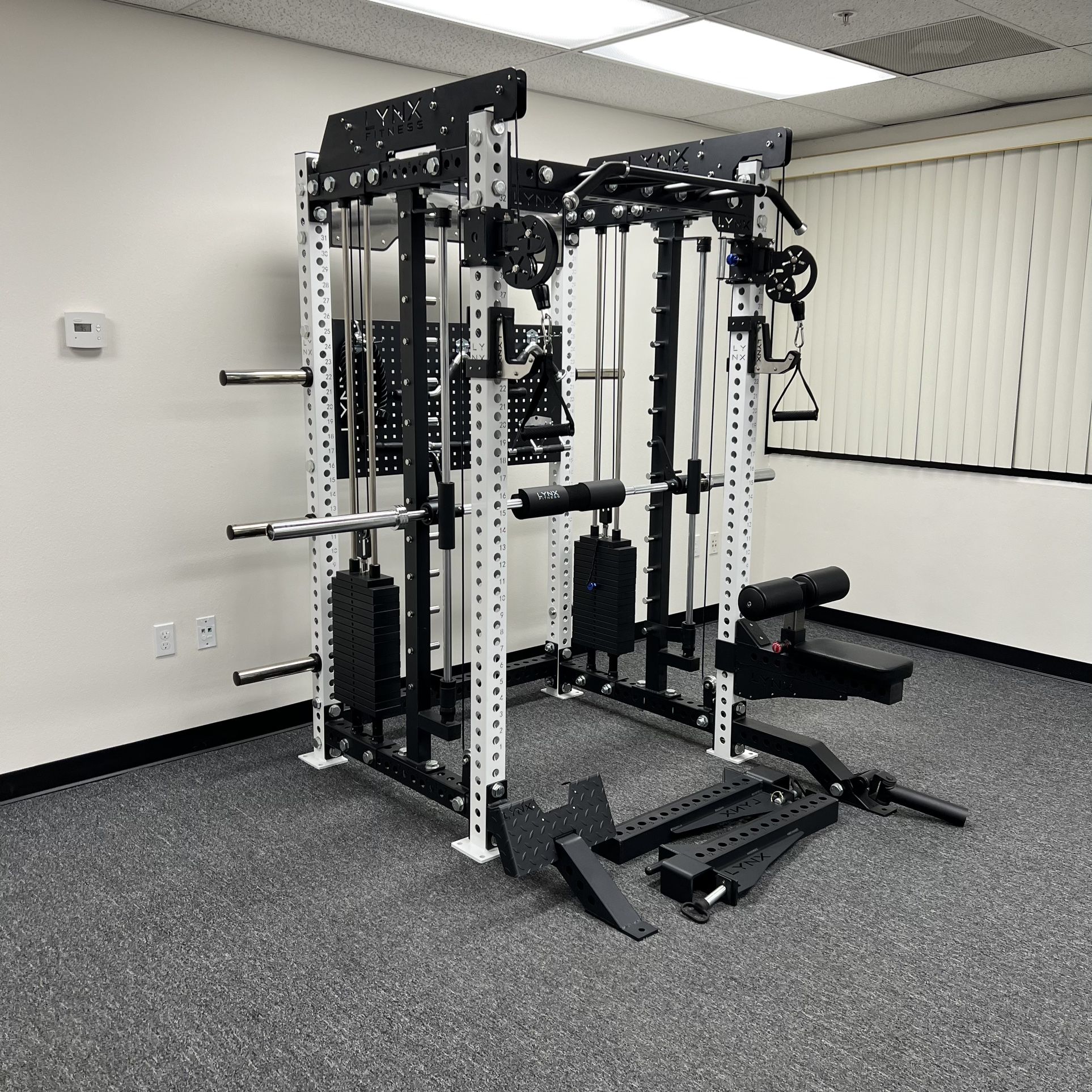 FREE DELIVERY🟢All In One Home Gym🟢 Functional Trainer🟢Smith Machine🟢Squat Rack🟢Cable Machine