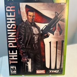 The Punisher Xbox Game Complete in Box with Manual