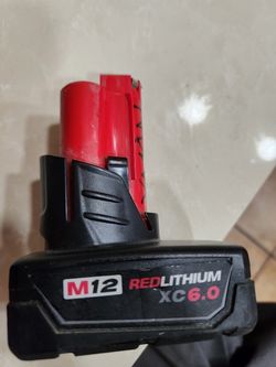 Milwaukee m12 Xc 6.0 battery