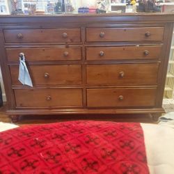 Wardrobe And Dresser With Mirror