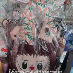 Brown La Bubu Easter Basket