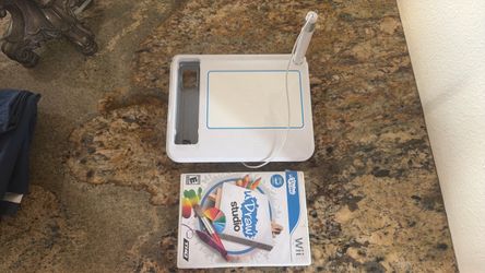 uDraw Studio Wii Game with Drawing Tablet