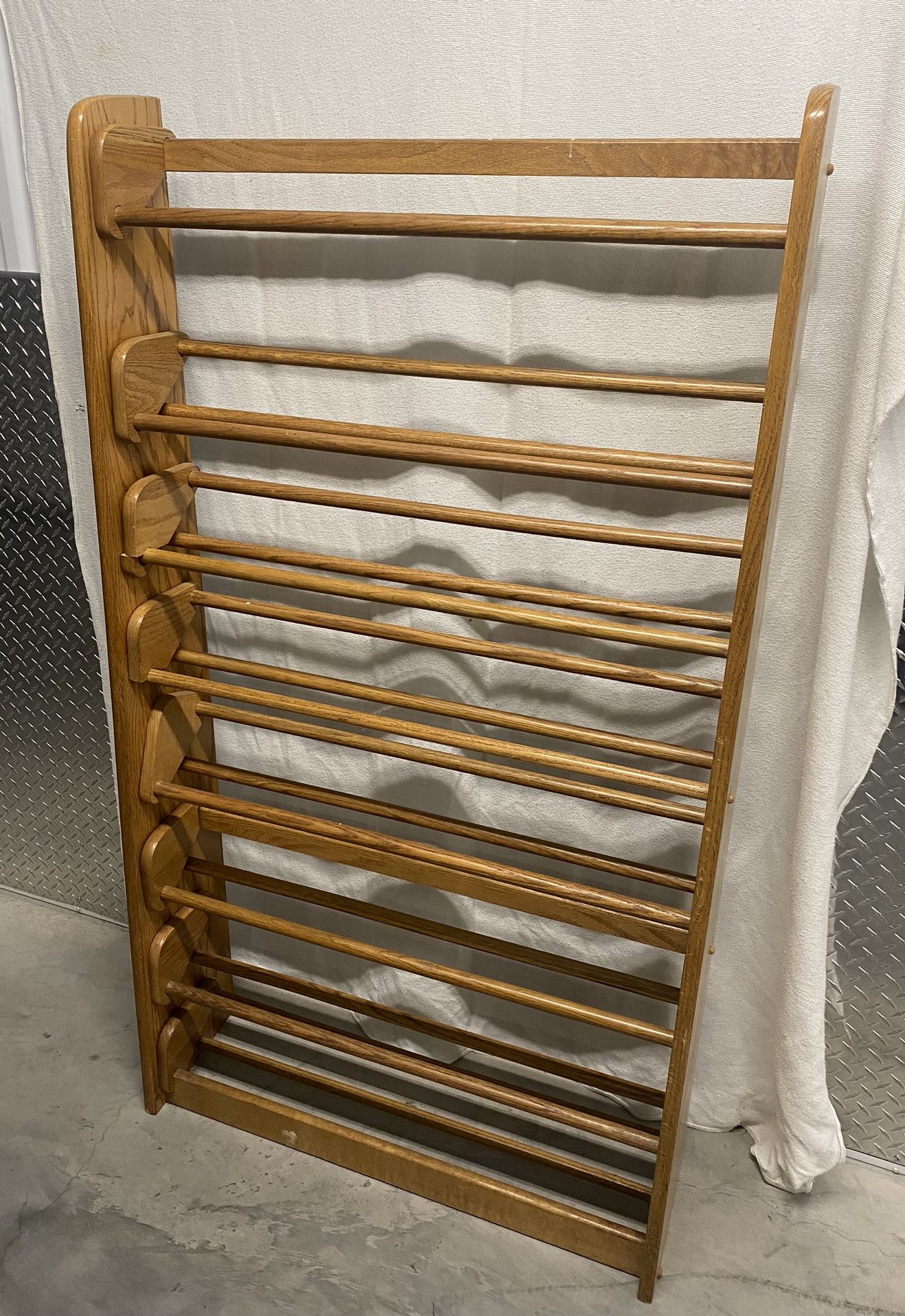 Wooden CD Storage Rack