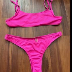 Shein Pink Women's Bikini set