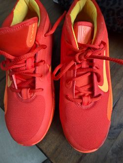 Nike Red Orange Training Shoes