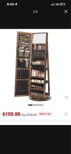 Mirror 360 Jewelry cabinet