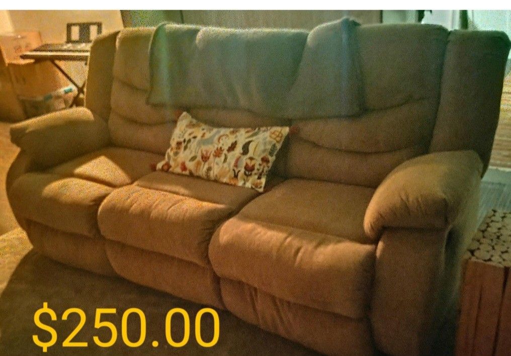 Almost Brand New - Recliner Couch