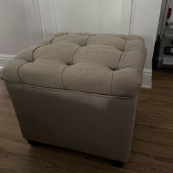 Small Storage Ottoman