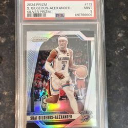 2024 PRIZM S. GILGEOUS-ALEXANDER
SILVER PRIZM PSA 9