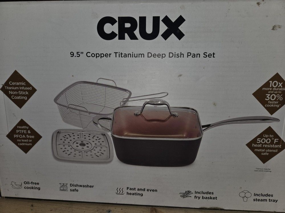 Copper Deep Pan