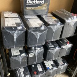 Car batteries