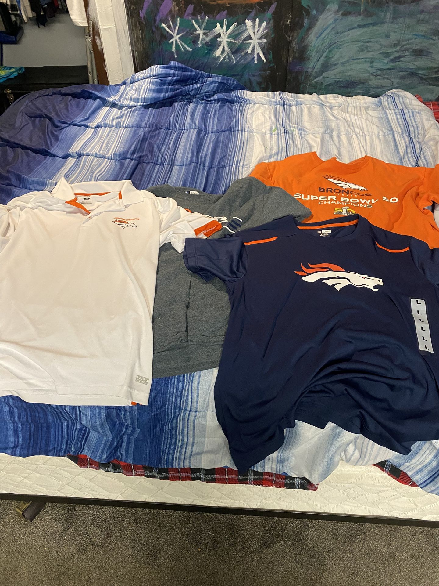 4 Broncos T Shirts