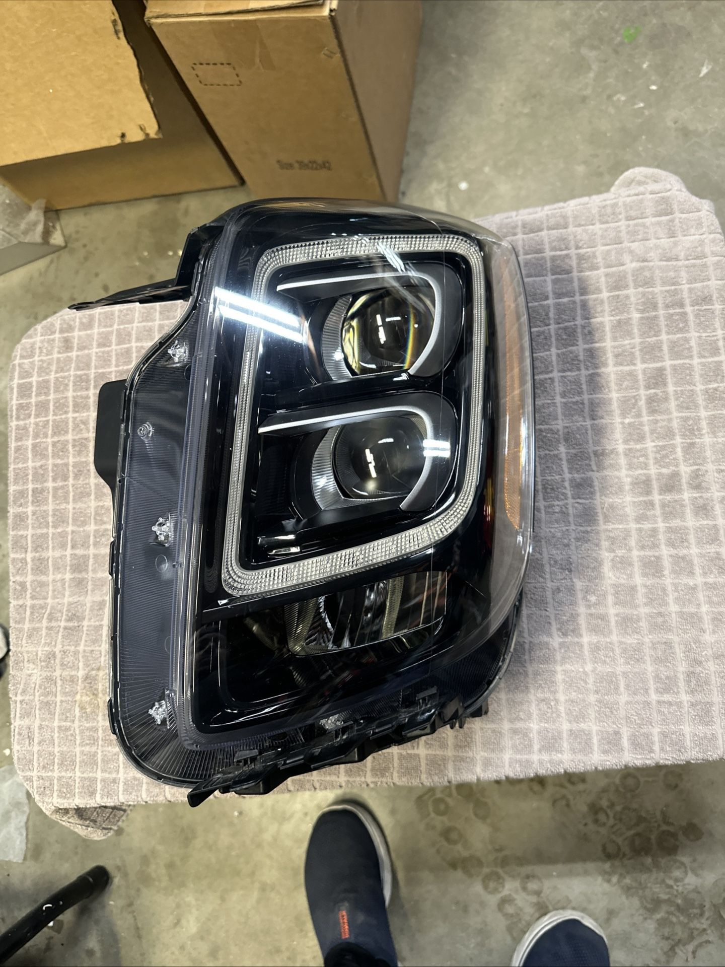 🌟OEM 2020 2021 2022 KIA TELLURIDE FULL LED HEADLIGHT LEFT SIDE LH NICE!!