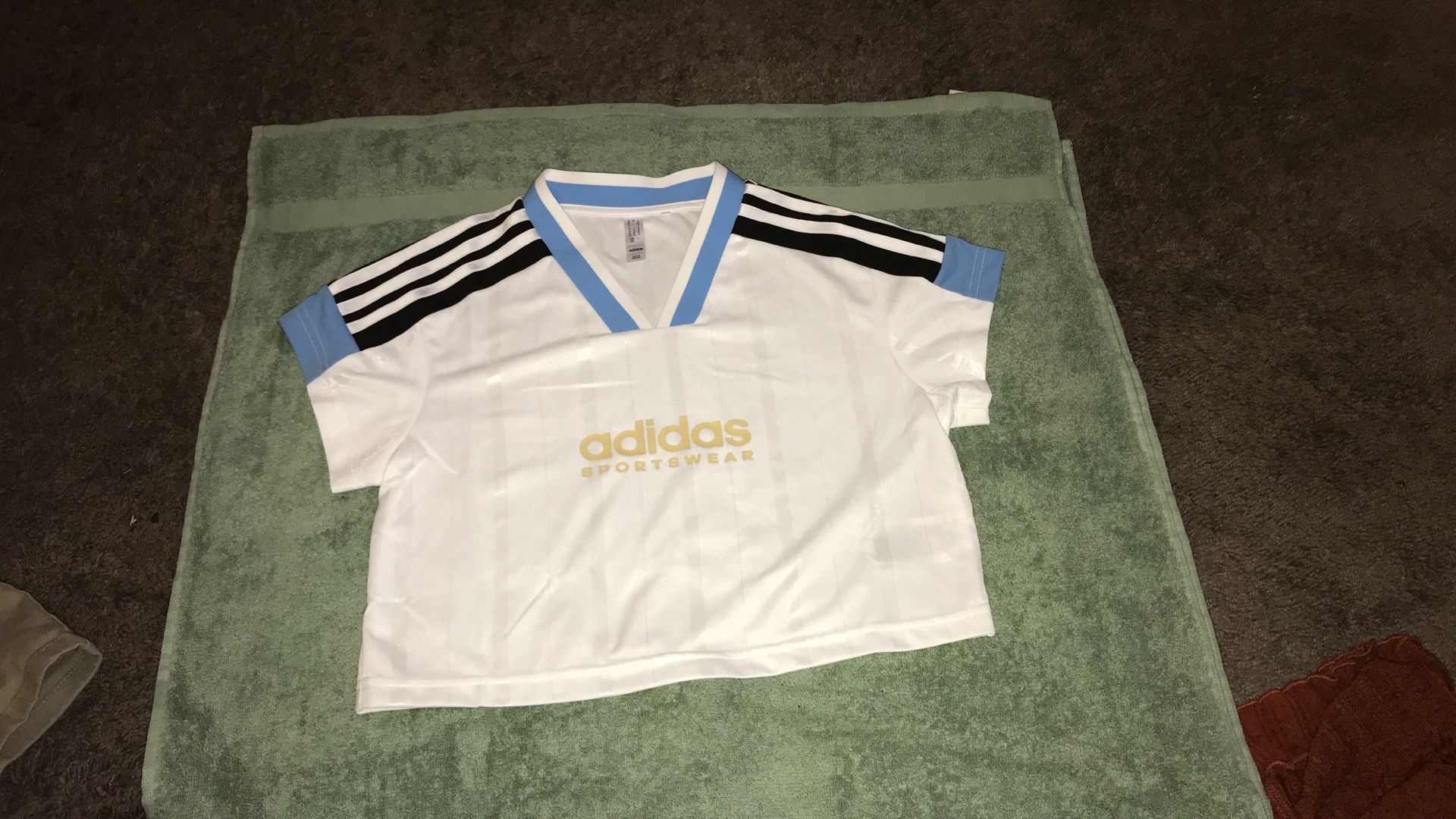 Adidas Tiro Cut 3-stripes Crop Top 