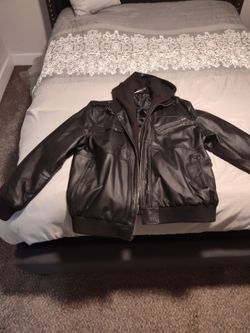Leather jacket