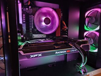 CyberPowerPC - Gaming Desktop - AMD Ryzen 7 7700 - 48 GB RAM - Radeon 6750 XT