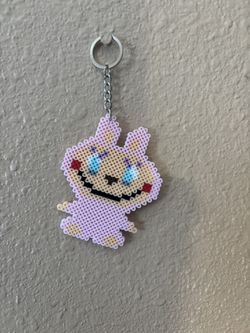 Perler Bead Keychain