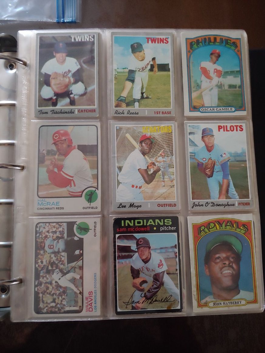 Old baseball cards