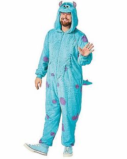 Monsters Inc. Sully Adult Costume Onesie