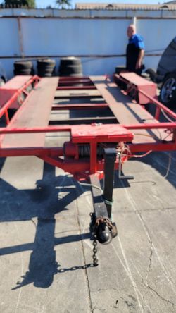Car hauler trailer