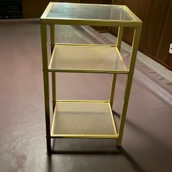 Gold End Table