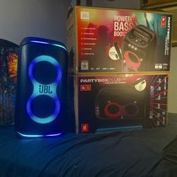 JBL Partybox Club Live 120 Portable Bluetooth Speaker - Wireless Mic, LED Lights & Long Battery Life