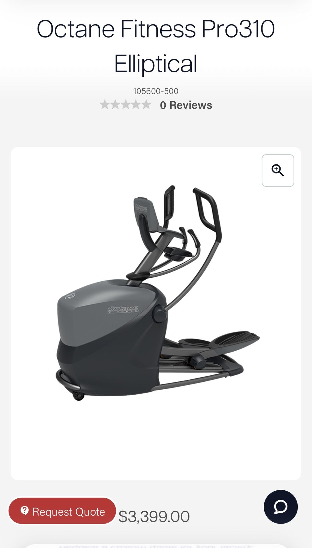 Elliptical Octane Pro 310