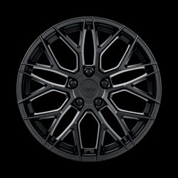 18X8 KATANA KR01 Matte Black Wheels